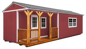 Corner Porch Cabin